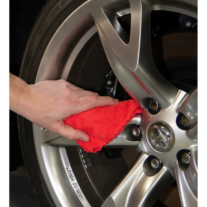 Arkwright Box of 50 Smart Rags Microfiber Cleaning Cloths - 12x12