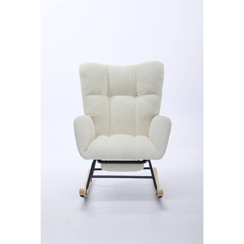 Luxury Rocking Chair - Ergonomic Design - 30° Gentle Motion