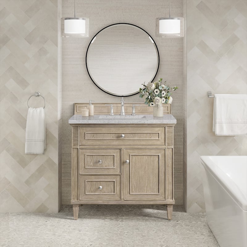 James Martin Vanities 424-V36-3EJP Lorelai 36" Single Basin Wood