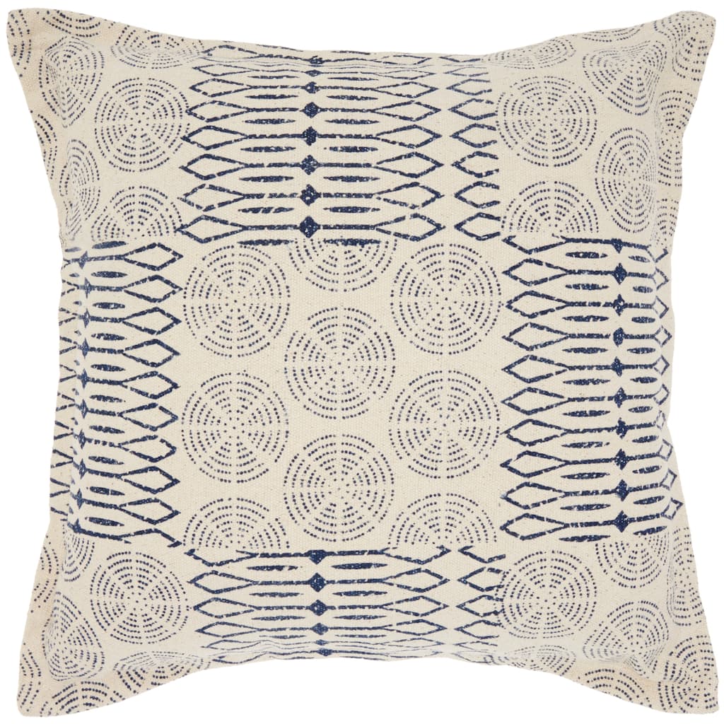 Mina Victory Lifestyle Geometric Throw Pillow