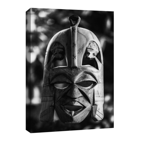PTM Images 9-126729 PTM Canvas Collection 8" x 10" - "Ritual Mask" Giclee Archaeological Art Print on Canvas