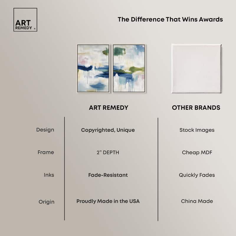Kairos I Canvas Set of 2 by Art Remedy