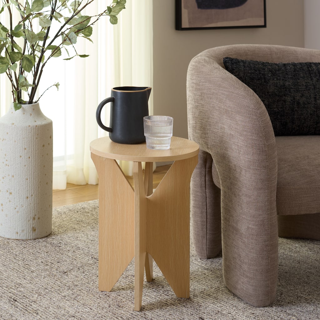 SAFAVIEH Home Elken Accent Table - 13"W x 13"D x 18"H