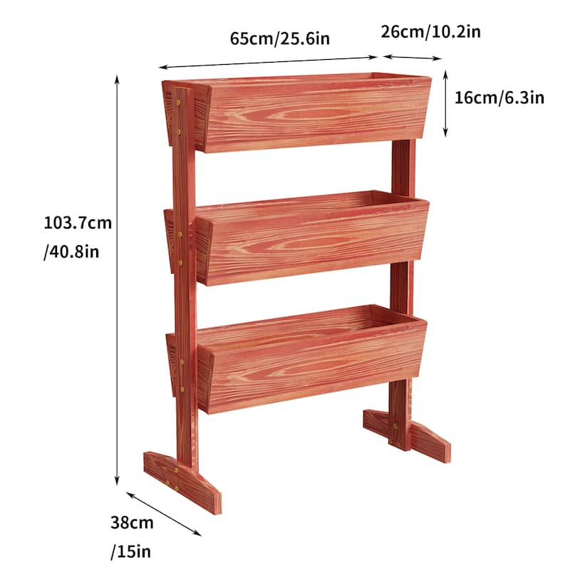 Vertical Garden Bed Elevated Planter Box Grow Vegetable Flower