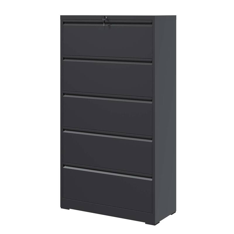 5 Drawer Metal Lateral File Cabinet