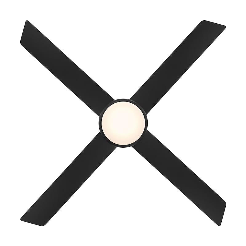 Quade Indoor or Outdoor 4-Blade 52in Pull Chain Ceiling Fan - 52 Inches