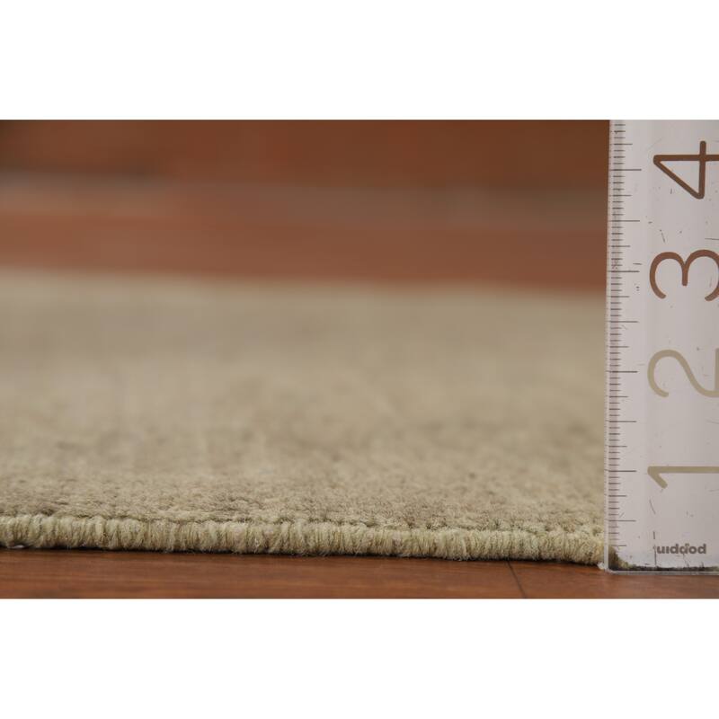 Contemporary Gabbeh Accent Rug Handmade Oriental Wool Carpet - 3'4"x 4'10"