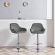 preview thumbnail 4 of 24, Corvus Wendy Contemporary Adjustable Bar Stool (Set of 2)
