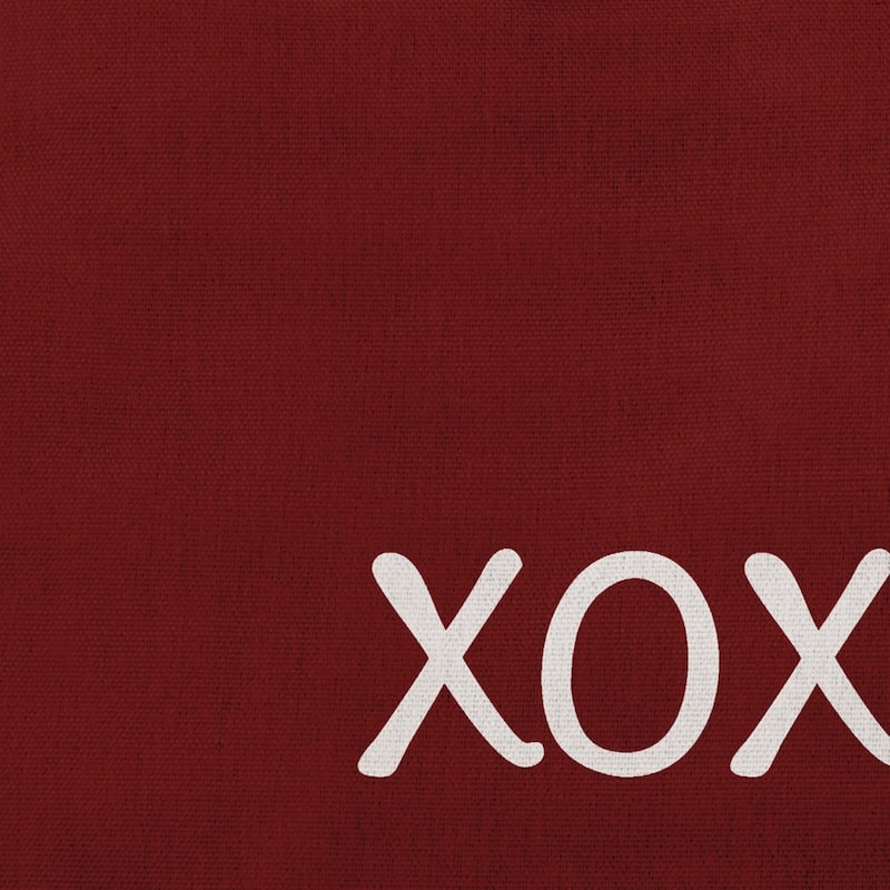 XOXO Valentines Decorative Throw Pillow