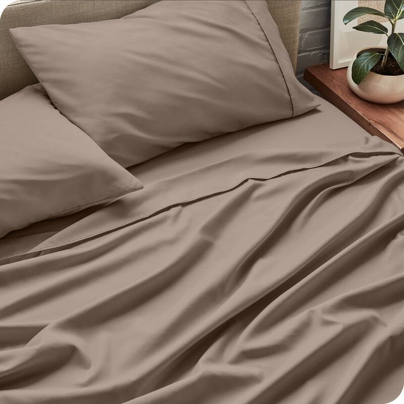 Bare Home 22 Inch Deep Pocket Microfiber Sheet Set