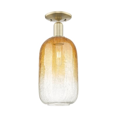 Innovations Lighting 716-1C-17-7 Brookhaven Cloche Semi-Flush
