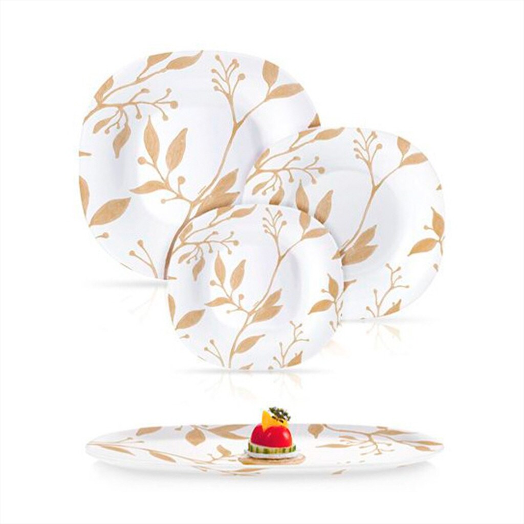 glass dinnerware set