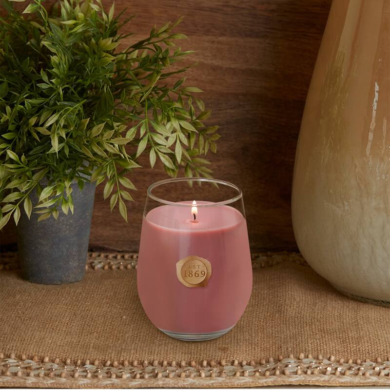ROOT Candles Rose Scented 9.3 OZ Jar Wine Glass On Sale Bed Bath