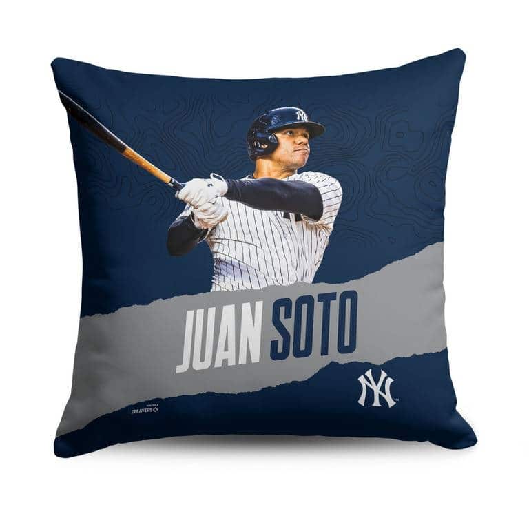 MLB New York Yankees Player 18 Inch Throw Pillow - 18" x 18" - Juan Soto