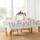 preview thumbnail 1 of 3, Lilac Garden Floral Tablecloth 60"x102"