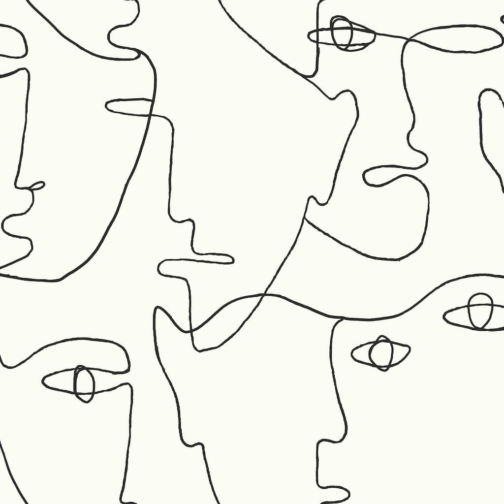 Beaumont, Pablo Portraits Peel and Stick Wallpaper