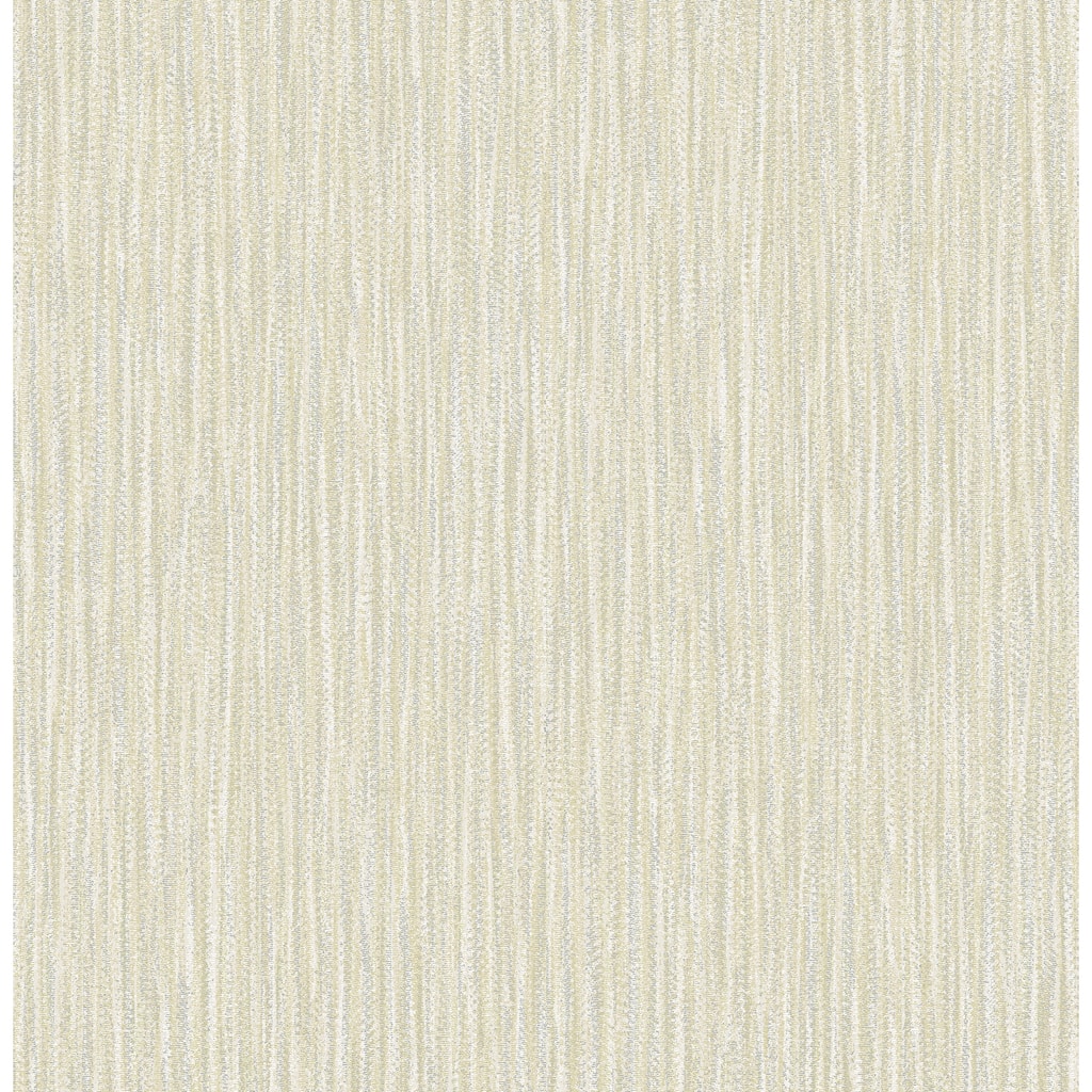 A-Street Prints Raffia Light Yellow Faux Grasscloth Wallpaper