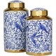 preview thumbnail 19 of 26, Ceramic Modern Abstract Decorative Jars (Set of 2)