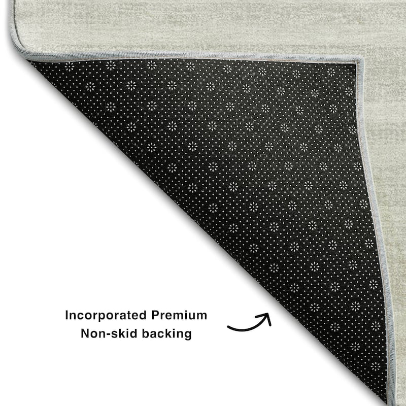Premium Washable Super Soft Modern Cabana Stripe Mayfield Rug