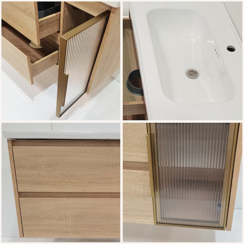 35.8 Single Bathroom Vanity with Sink