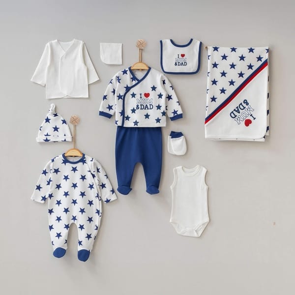 slide 1 of 1, A Complete Newborn Keepsake Set Multi