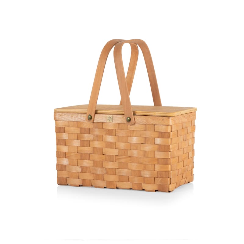 Picnic Time Poppy Personal Picnic Basket, (Beige)