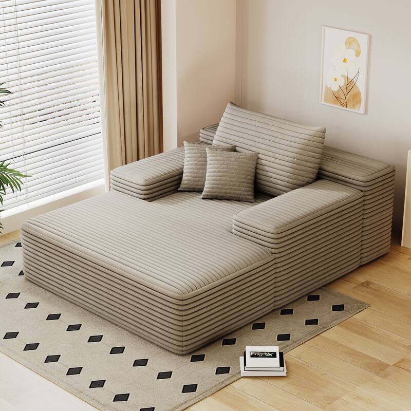 Nebula Oversized Upholstered Sofa Bed, Upholstered Sleeper Cloud Sofas Couches for Cozy Reading and Relaxation