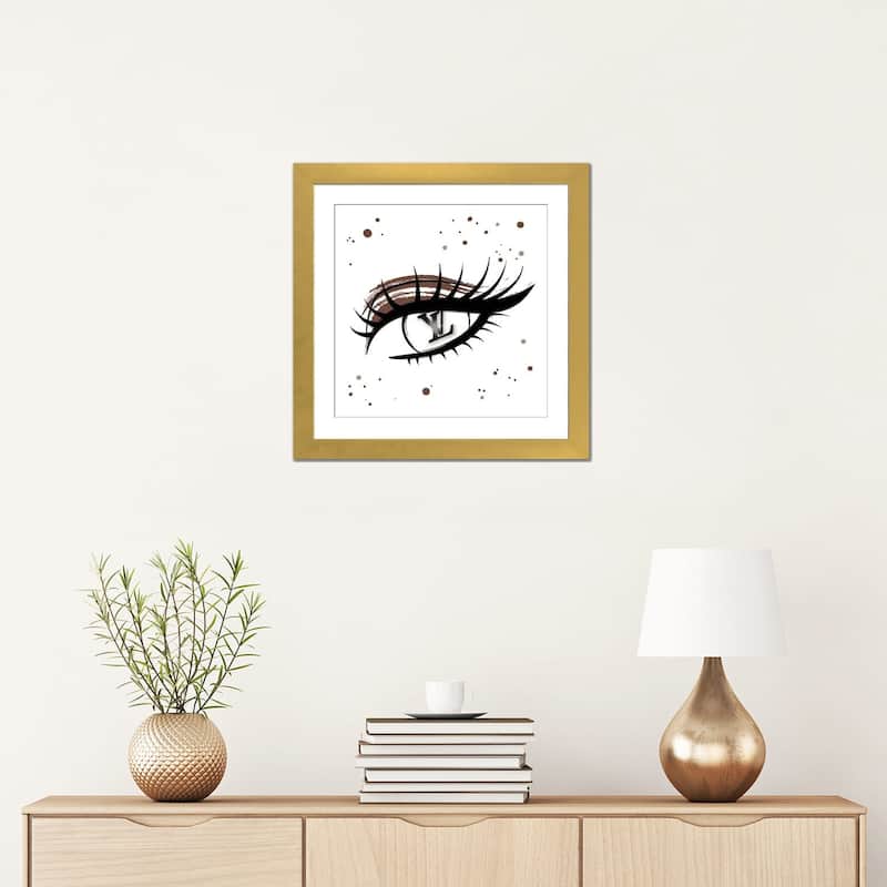 iCanvas "Louis Vuitton Eye" by Martina Pavlova