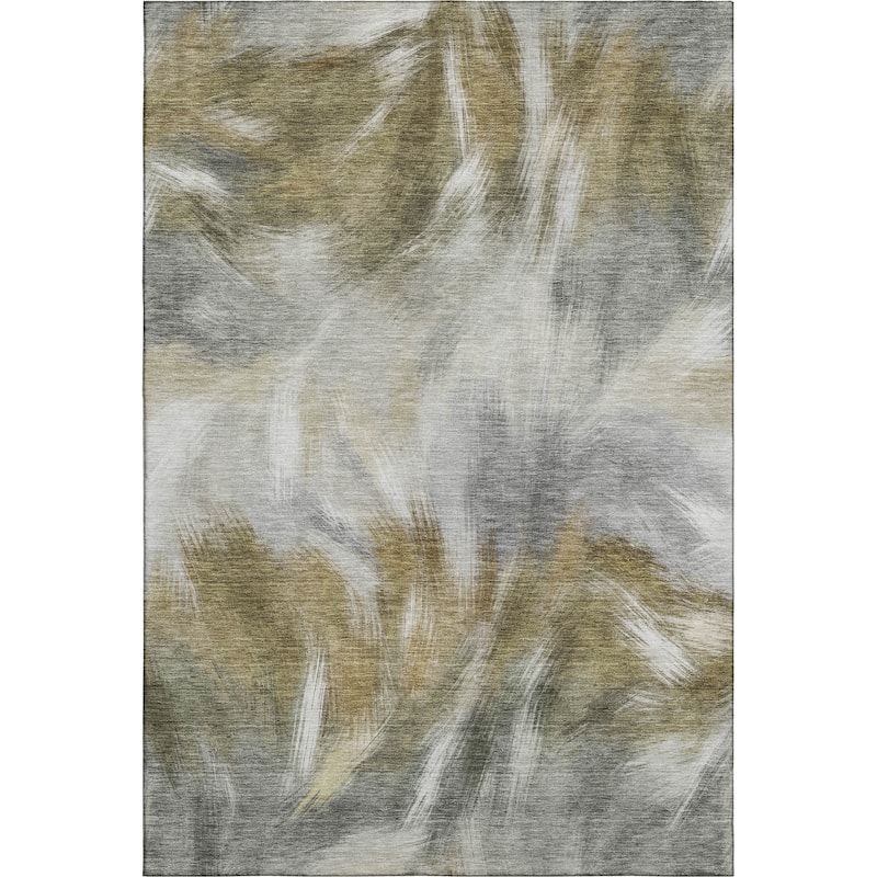 Premium Washable Super Soft Contemporary Blur Mayfield Rug