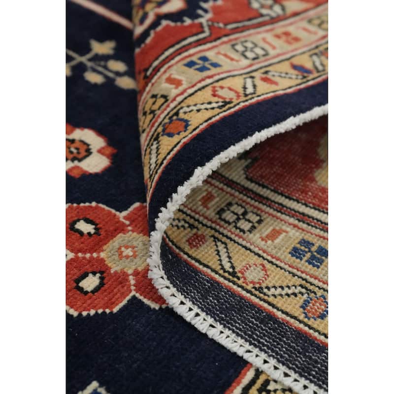 Hand Knotted Oriental 100% Wool Carpet Traditional Medallion Oranges & Rust Ziegler Area Rug - 11' 8'' X 8' 11''