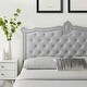preview thumbnail 59 of 65, Louisa Tufted Performance Velvet Twin Headboard