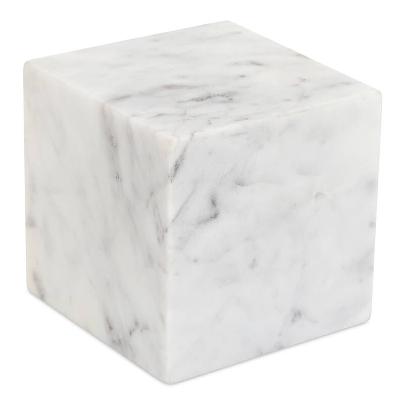 NADAAL STUDIOS Ysabel, Tabletop Accent, Banswara Purple White Marble
