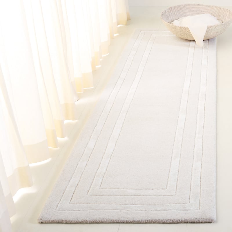 Lauren Ralph Lauren Handmade Roelien Wool Rug - 2'3" x 10' Runner - Ivory