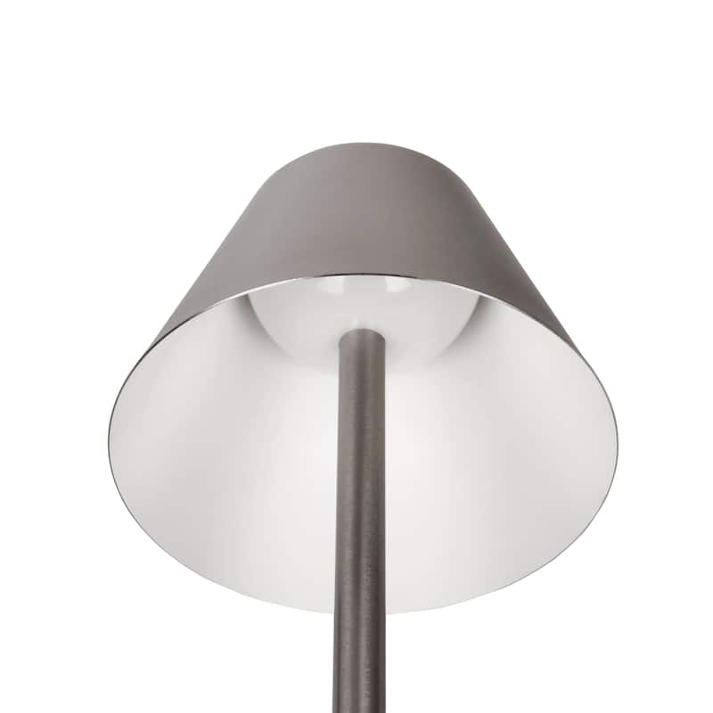 Elegance Rechargeable LED Table Lamp Brushed Nickel LED Touch Switch
