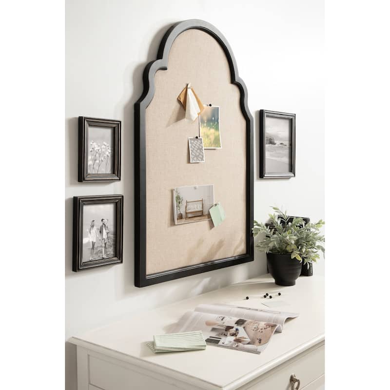 Kate and Laurel Hogan Arch Framed Pinboard - 24x36