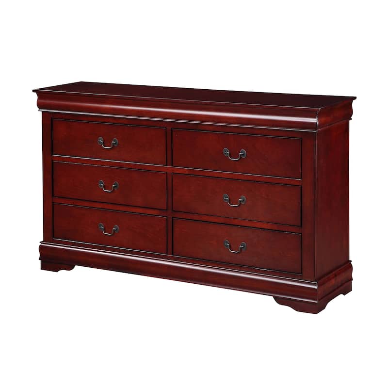Cavender 6-Drawer Dresser - Cherry