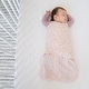 preview thumbnail 2 of 3, HALO SleepSack swaddle, 100% cotton, Pink Floral, NB, 0-3M - newborn
