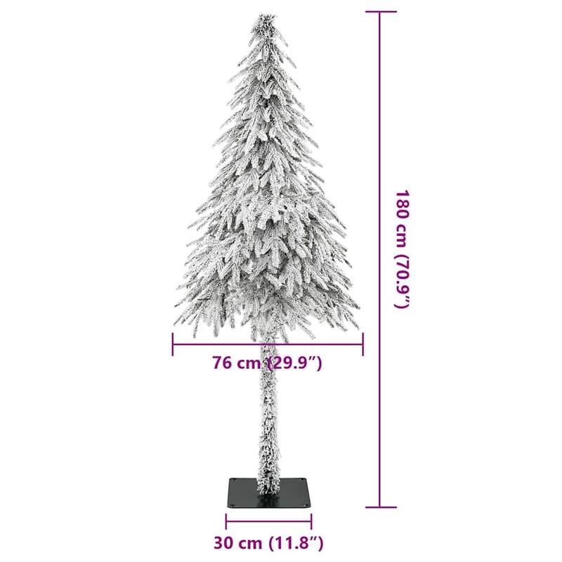 vidaXL Artificial Christmas Tree - 70.9" x 15.7