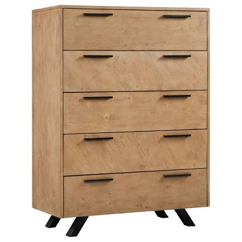 Coaster Furniture Taylor 5-drawer Chest Light Honey Brown