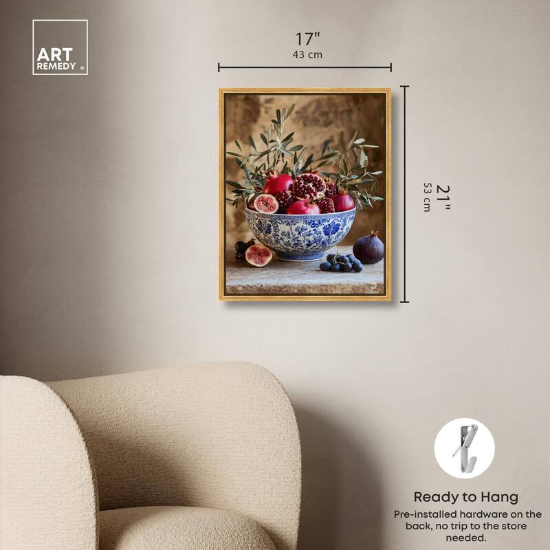 Grape Gathering Canvas by Art Remedy