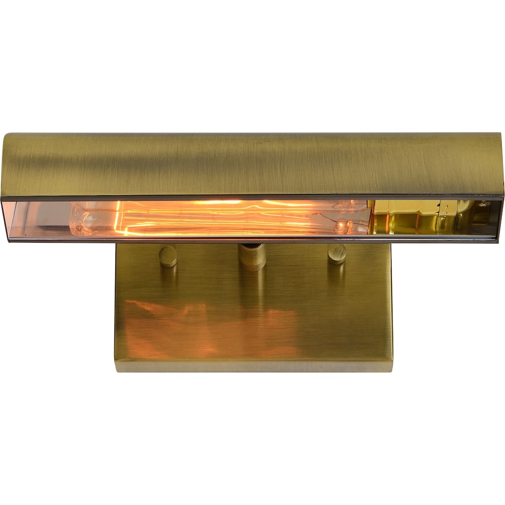 Renwil Yorker 4.5" Length Wall Sconce, Antique Brass - Antique Brass