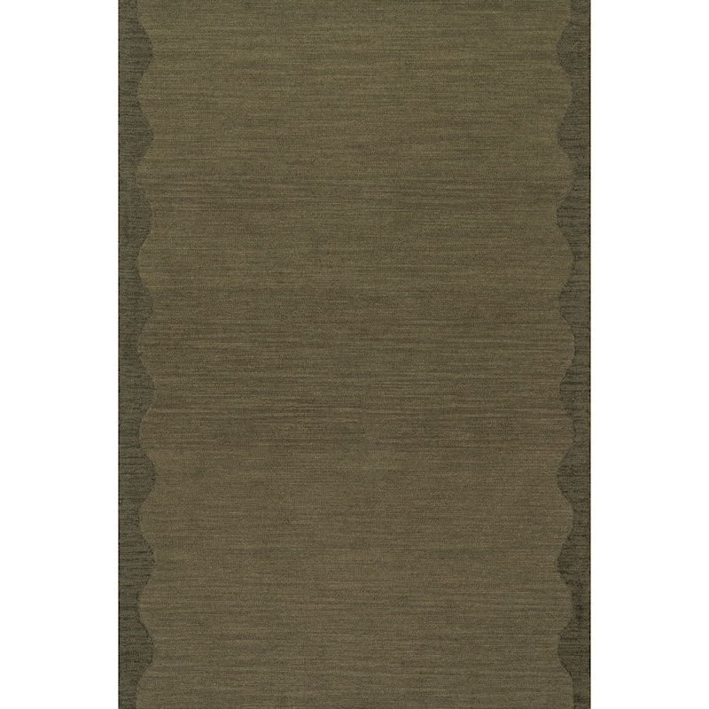 Nate Berkus Ondine Solid Wool Cozy Area Rug