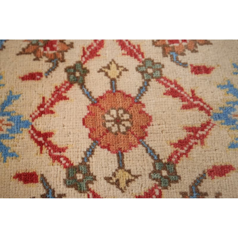 Kazak Oriental Accent Rug Hand-Knotted Wool Carpet - 1'11"x 3'1"