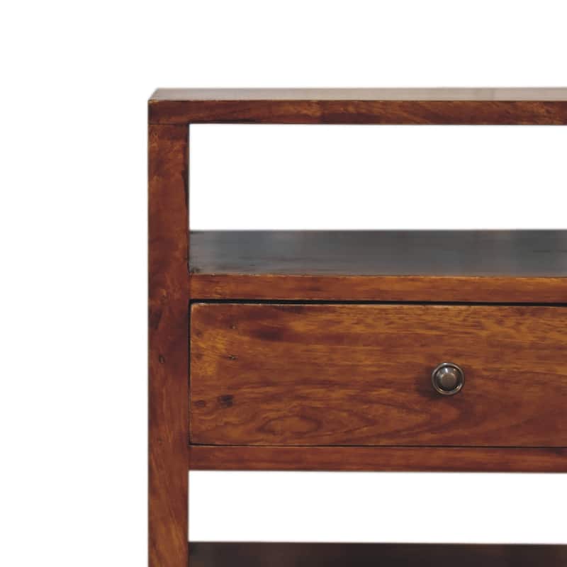 Artisan Furniture Solid Wood Dante Chestnut Nightstand