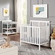 preview thumbnail 11 of 18, Suite Bebe Connelly Mini Crib With Mattress Pad White