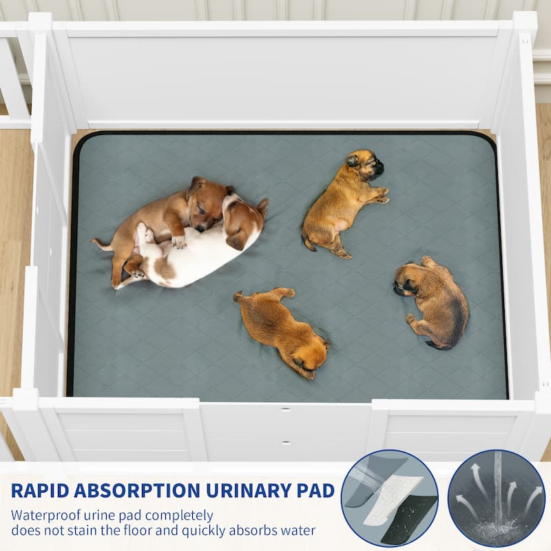 Moasis Plastic Pet Kennel Delivery Room w/ Door