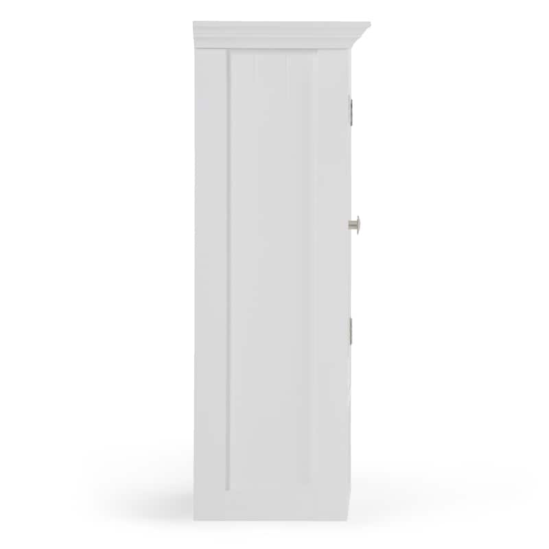 WYNDENHALL Normandy 28 inch H x 23.6 inch W Double Door Wall Bath Cabinet