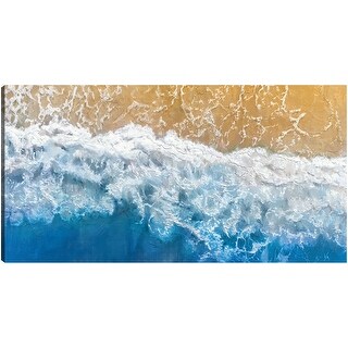 Tidal Blues By Studio Arts Canvas Art Print - Bed Bath & Beyond - 38866497