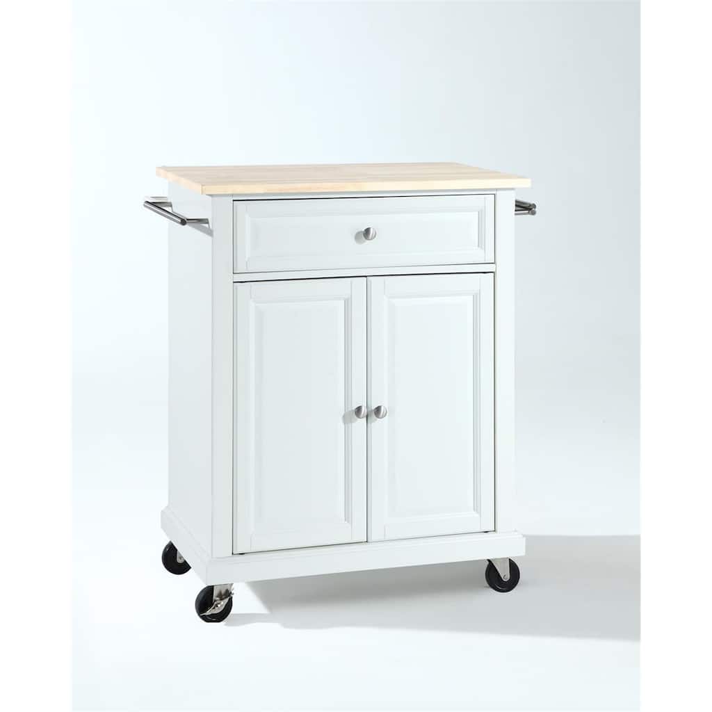 Kitchen Island Cart with Granite Top & Casters - Mobile Kitchen Storage Island - Modern Kitchen Island