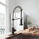 preview thumbnail 139 of 156, VIGO Edison 19" H Single Handle Pull-Down Sprayer Kitchen Faucet